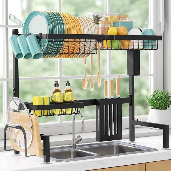 Sakugi Over-The-Sink Dish Drying Rack